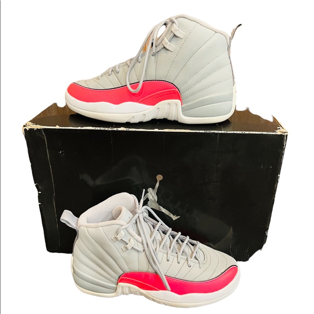 Jordan 12 retro wolf gray racer👟
